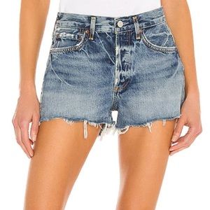 Agolde Parker vintage cut off short in swapmeet dark size 23